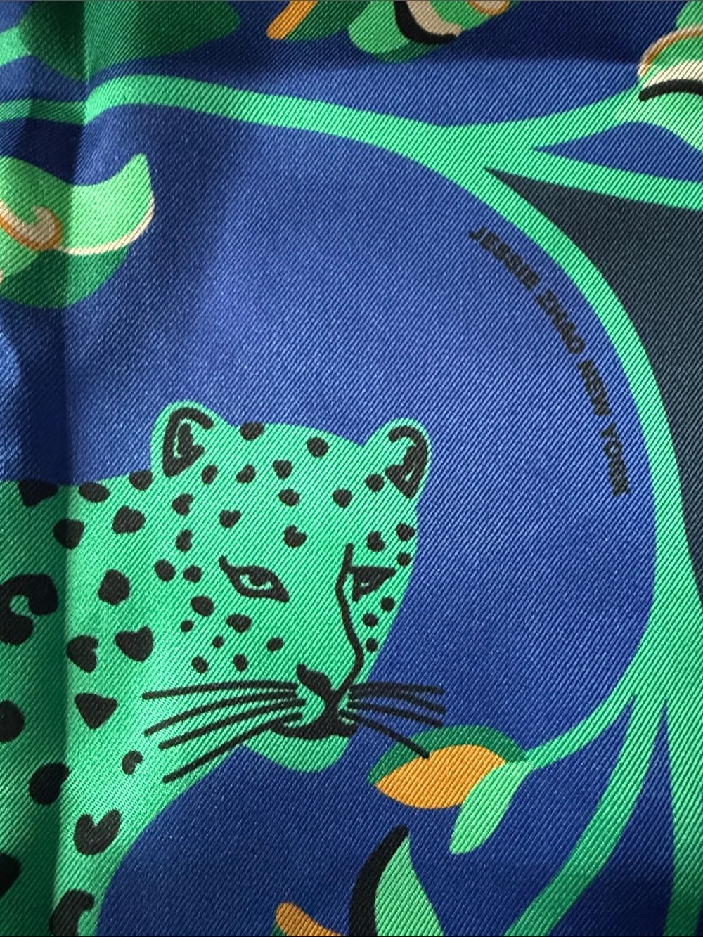 Jessie Zhao Double-sided Silk Scarf
